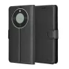 Honor Magic8 Lite Fekete Techsuit - Leather Folio tok