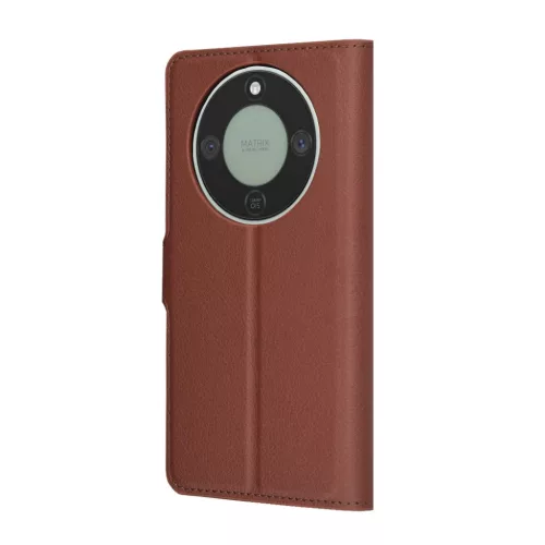 Honor Magic8 Lite Barna Techsuit Leather Folio tok-5949419350243 5 kép