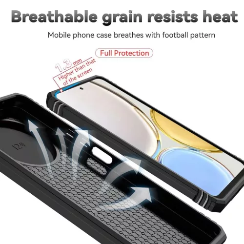 Honor Magic8 Lite Arany Techsuit CamShield Series tok-5949419350168 3 kép