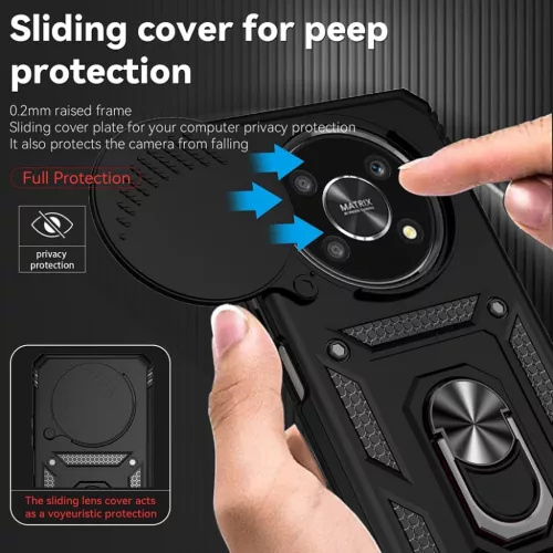 Honor Magic8 Lite Arany Techsuit CamShield Series tok-5949419350168 6 kép