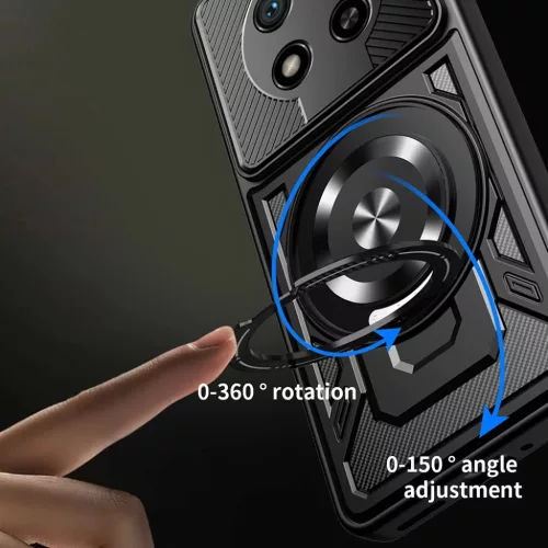 Honor Magic8 Lite Techsuit - RuggedCam - Kék tok-5949419350007 2 kép