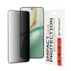 Honor Magic8 Lite Techsuit - 111D Privacy Full Glue - Black üvegfólia