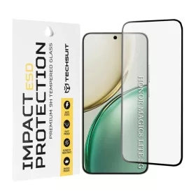 Honor Magic8 Lite Fekete Techsuit - ESD Glass üvegfólia