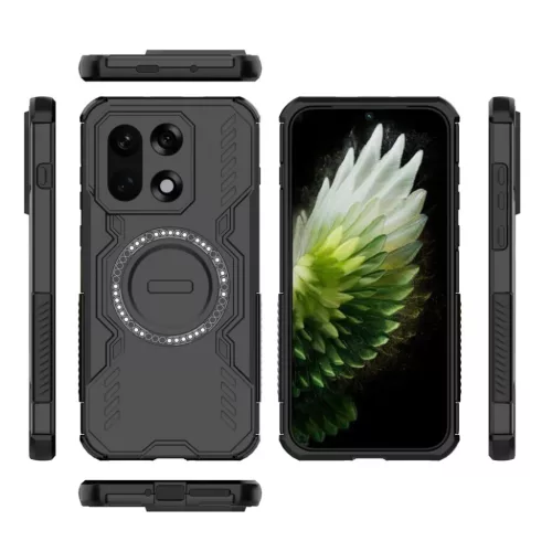 OnePlus 15 Fekete Techsuit ArmorMag tok-5949419349773 5 kép