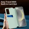 Samsung Galaxy S26 Ultra Zöld Techsuit SmartView Sorozat tok-5949419350540 6 kép