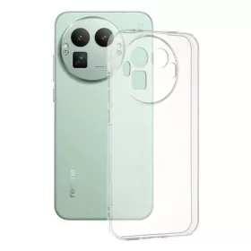   Realme GT 8 Pro Techsuit Átlátszó Szilikon [Kör Alakú Kamerakivágás] Tok - Átlátszó tok