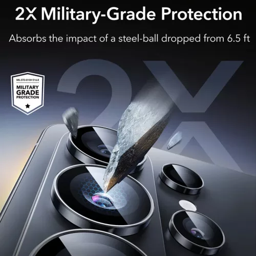 Samsung Galaxy S26 Ultra Fekete ESR - Armorite Kameravédő Lencsék �-4894240297681 3 kép