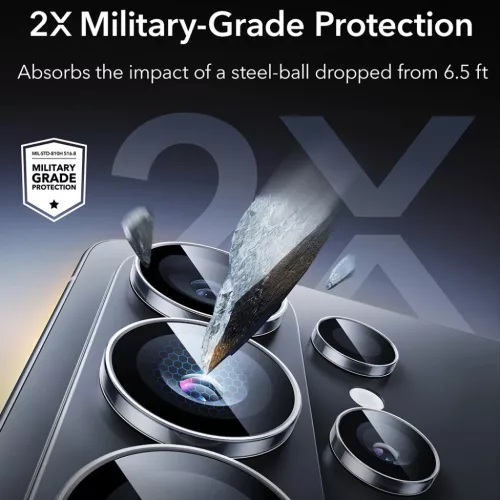Samsung Galaxy S26 Ultra Tiszta ESR Armorite Kameralencse-védők üve-4894240297704 6 kép