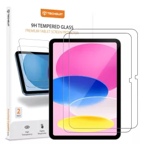   iPad 10 (2022) 10.9 / 11 (2025) Clear Techsuit ArmorGlass CrystalHD (2 pack) üvegfólia