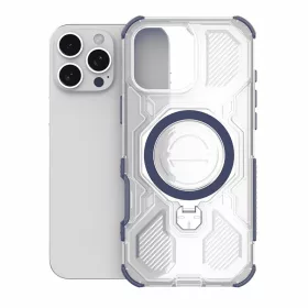 OnePlus 15 Kék Átlátszó Techsuit Carbon Shield PRO tok