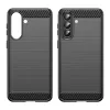 Samsung Galaxy A57 5G Carbon Silicone Techsuit - Fekete tok-5949419353435 2 kép