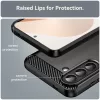 Samsung Galaxy A57 5G Carbon Silicone Techsuit - Fekete tok-5949419353435 4 kép