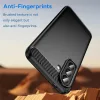 Samsung Galaxy A57 5G Carbon Silicone Techsuit - Fekete tok-5949419353435 5 kép