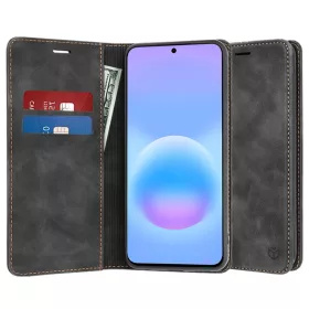  Samsung Galaxy A57 5G Fekete Techsuit Confy Cover tok