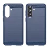 Samsung Galaxy A57 5G Kék Techsuit Carbon szilikon tok-5949419353176 2 kép