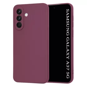 Techsuit - SoftFlex - Samsung Galaxy A37 5G - Plum Red tok-5949419352896 1 kép