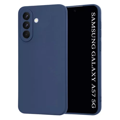 Techsuit - SoftFlex - Samsung Galaxy A57 5G - Sötétkék tok-5949419352827 1 kép