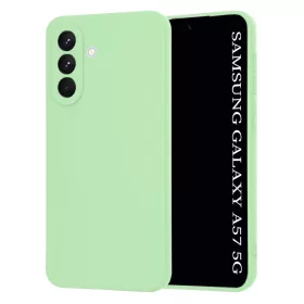 Techsuit - SoftFlex - Samsung Galaxy A57 5G - Világoszöld tok-5949419352773 1 kép