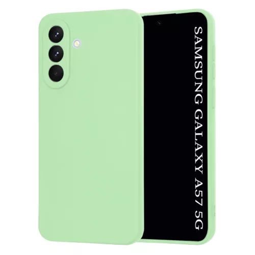 Techsuit - SoftFlex - Samsung Galaxy A57 5G - Világoszöld tok-5949419352773 1 kép
