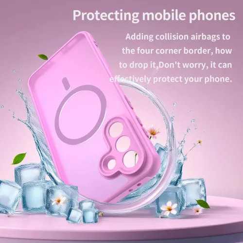  Samsung Galaxy A37 5G Pink Techsuit - HaloFrost II MagSafe tok-5949419352575 4 kép