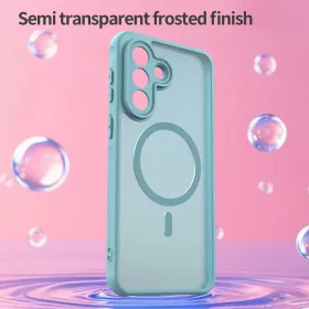  Samsung Galaxy A37 5G Menta zöld Techsuit HaloFrost II MagSafe tok-5949419352513 2 kép