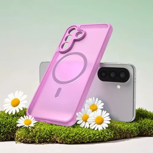  Samsung Galaxy A57 5G Pink Techsuit - HaloFrost II MagSafe tok-5949419352490 6 kép