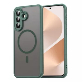    Samsung Galaxy A57 5G Zöld Techsuit - HaloFrost II MagSafe tok