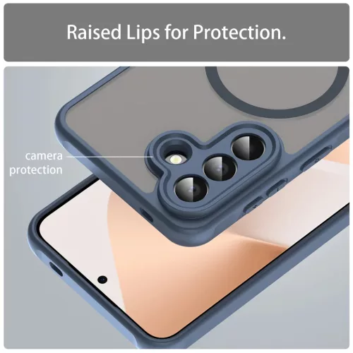 Samsung Galaxy A57 5G - Navy Blue Techsuit HaloFrost II MagSafe tok-5949419352452 3 kép