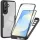  Samsung Galaxy A57 5G Fekete Techsuit ColorVerse 360 széria + képernyővédő tok
