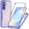  Samsung Galaxy A57 5G Lila Techsuit ColorVerse 360 Series tok + kijelzővédő