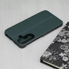 Samsung Galaxy A37 5G Techsuit - eFold Series - Sötétzöld tok-5949419352230 2 kép