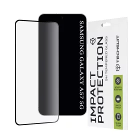   Techsuit - 111D Full Cover / Full Glue üvegfólia - Samsung Galaxy A57 5G - Fekete üvegfólia