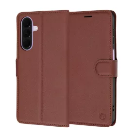 Samsung Galaxy A27 5G Barna Techsuit - Leather Folio tok