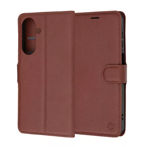 Samsung Galaxy A27 5G Barna Techsuit - Leather Folio tok-5949419352001 6 kép