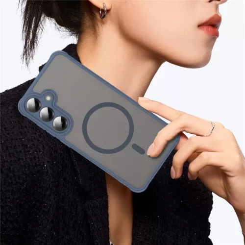 Samsung Galaxy A27 5G Navy Blue Techsuit HaloFrost II MagSafe tok-5949419351691 5 kép