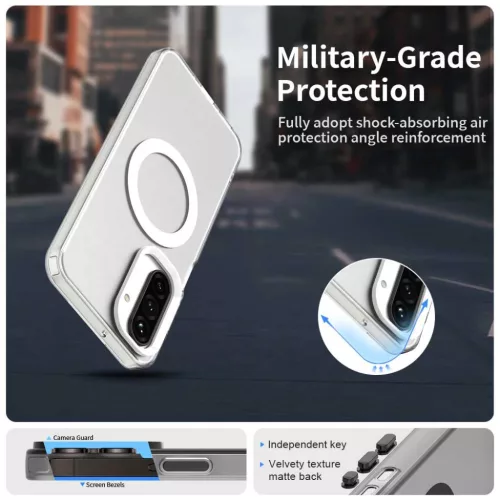 Samsung Galaxy A27 5G Fehér Techsuit CandyCase MagSafe tok-5949419351653 5 kép
