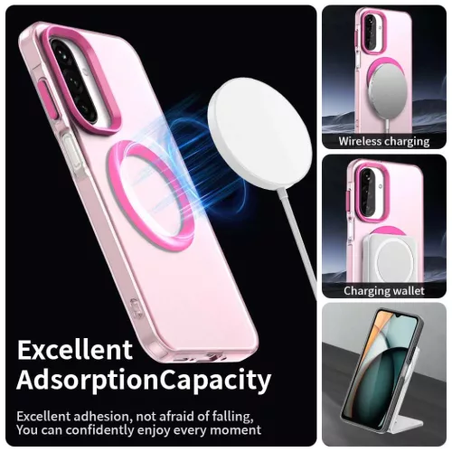Samsung Galaxy A27 5G Techsuit CandyCase MagSafe Pink tok-5949419351646 3 kép