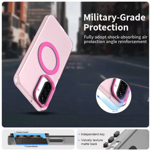 Samsung Galaxy A27 5G Techsuit CandyCase MagSafe Pink tok-5949419351646 4 kép