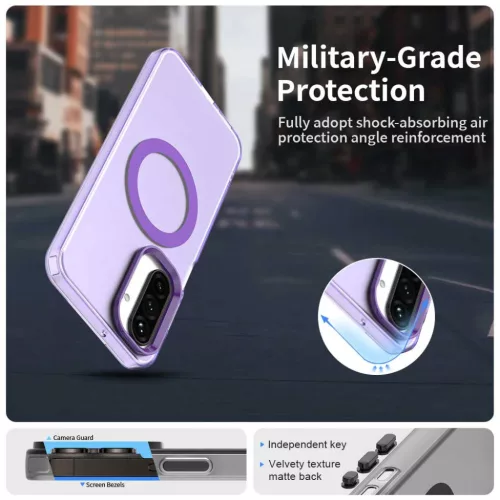 Samsung Galaxy A27 5G Lila Techsuit CandyCase MagSafe tok-5949419351622 4 kép