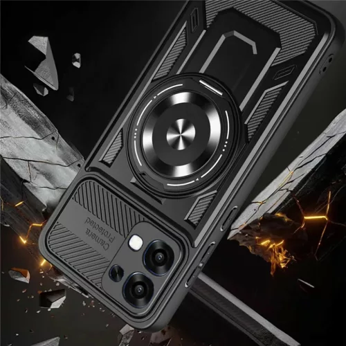 Oppo A6 Pro 4G / A6 Pro 5G Fekete Techsuit RuggedCam tok-5949419351523 2 kép