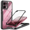 Oppo A6 Pro 4G / A6 Pro 5G Fekete Techsuit - ColorVerse 360 Series + Képernyővédő tok