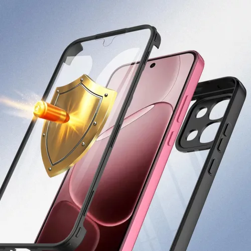 Oppo A6 Pro 4G / A6 Pro 5G Fekete Techsuit - ColorVerse 360 Series + K-5949419351509 4 kép
