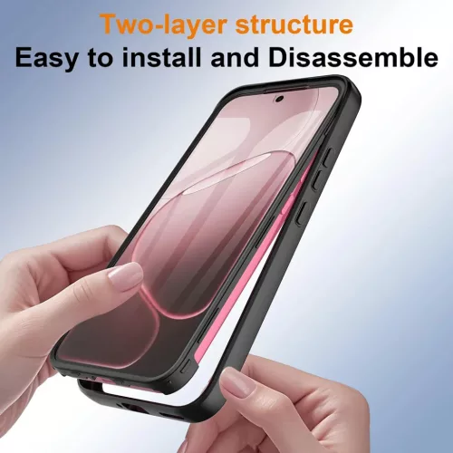 Oppo A6 Pro 4G / A6 Pro 5G Fekete Techsuit - ColorVerse 360 Series + K-5949419351509 5 kép