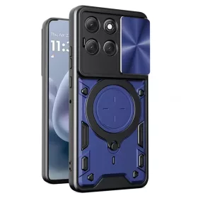 Motorola Moto G86 Blue Techsuit CamGuard Pro tok