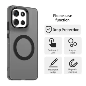 Motorola Moto G86 Fekete Techsuit - CandyCase MagSafe tok-5949419351455 2 kép