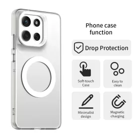 Motorola Moto G86 White Techsuit - CandyCase MagSafe tok-5949419351448 2 kép