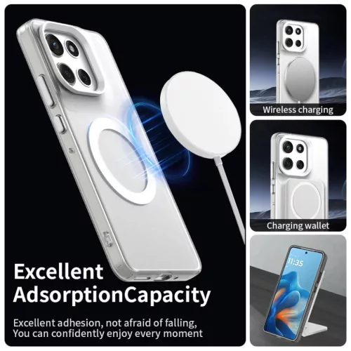 Motorola Moto G86 White Techsuit - CandyCase MagSafe tok-5949419351448 6 kép