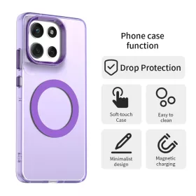 Motorola Moto G86 Purple Techsuit CandyCase MagSafe tok-5949419351417 2 kép