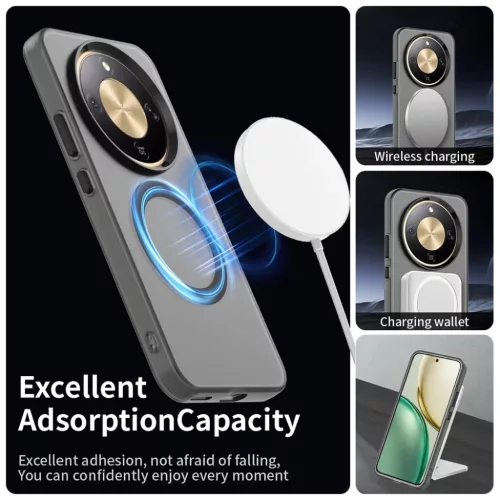 Honor Magic8 Lite Techsuit - CandyCase MagSafe - Fekete tok-5949419353756 5 kép