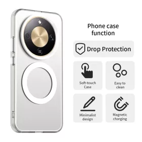 Honor Magic8 Lite White Techsuit - CandyCase MagSafe tok-5949419353749 2 kép
